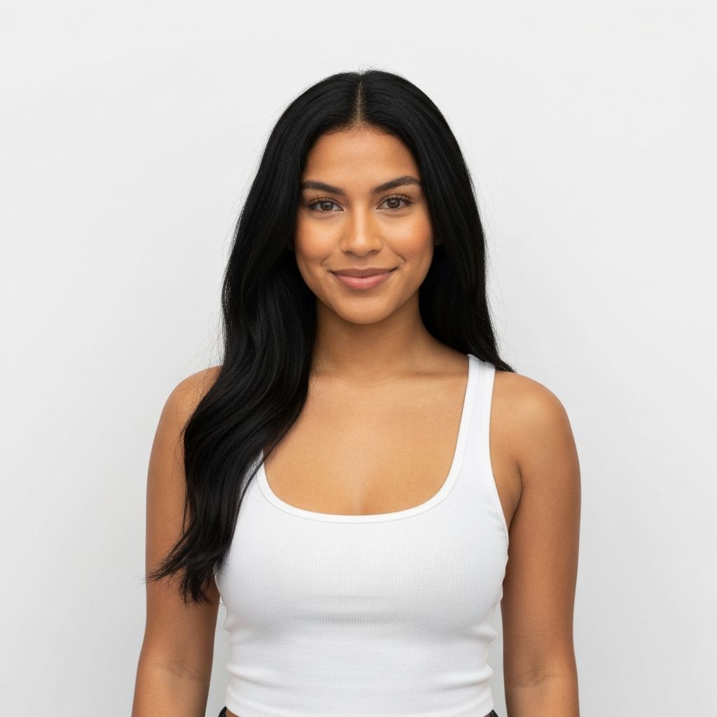 Jenny Lizeth — digital smiling portrait